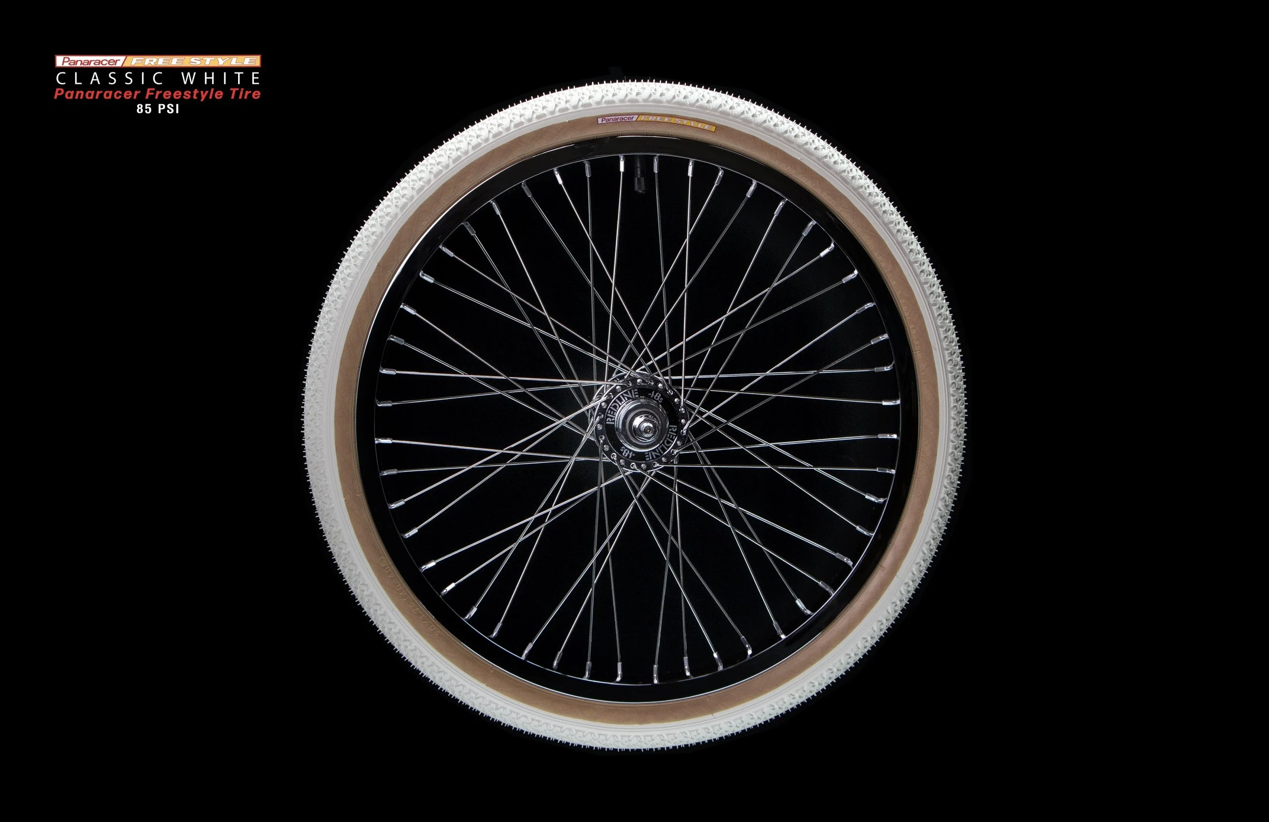 Redline Vintage 48 Wheels and Panaracer Freestyle Tires — Redline